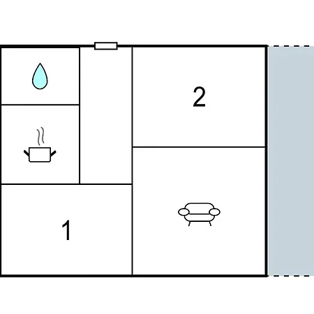 2 Bedroom Awesome In Appartement